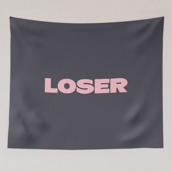 Aperçu de l'œuvre Loser, rose créée et vendue par perezzzoso.
