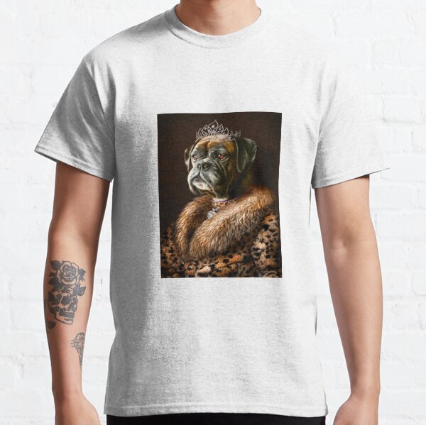 Boxer Dog Portrait - Ruby Classic T-Shirt