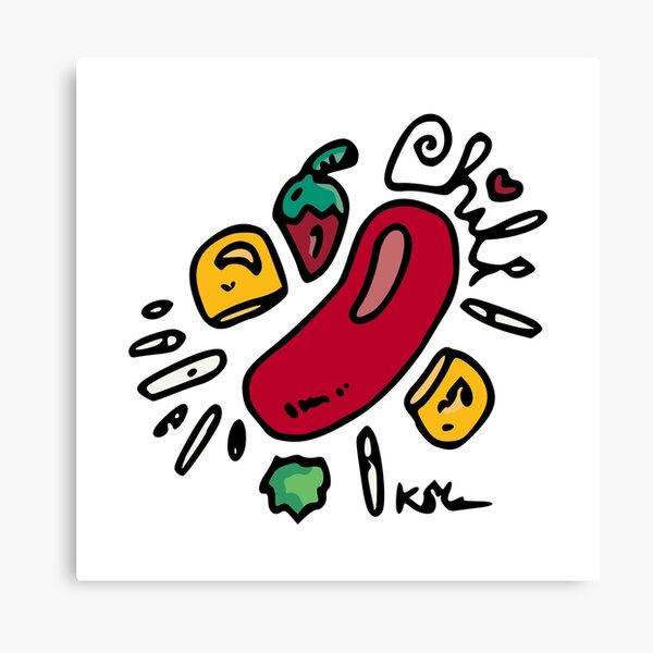 Chili Canvas Print