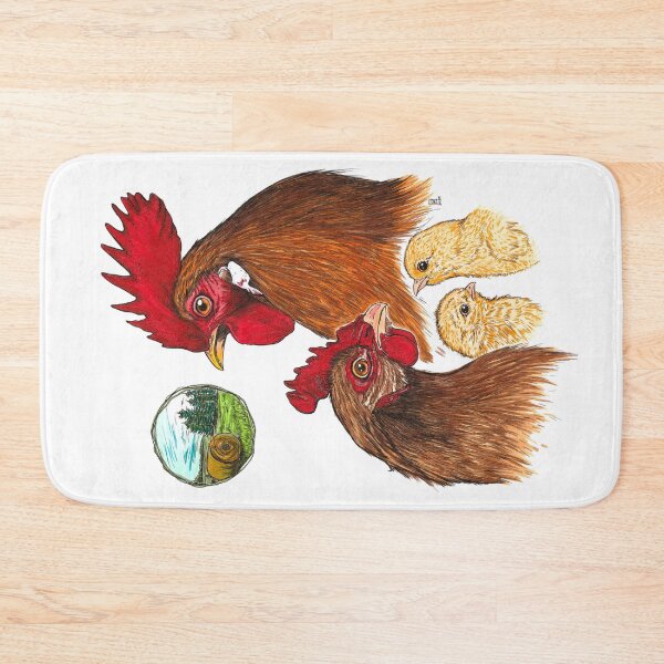 Item preview, Family chicken designed and sold by camarocaro.