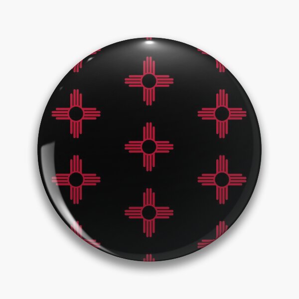 Item preview, New Mexico Gift New Mexico State Flag Red Zia Sun Design designed and sold by TNDesignStudio.