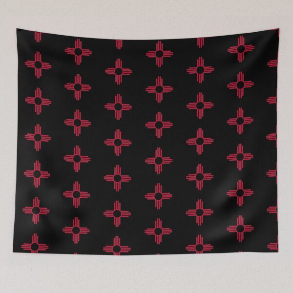 Item preview, New Mexico Gift New Mexico State Flag Red Zia Sun Design designed and sold by TNDesignStudio.