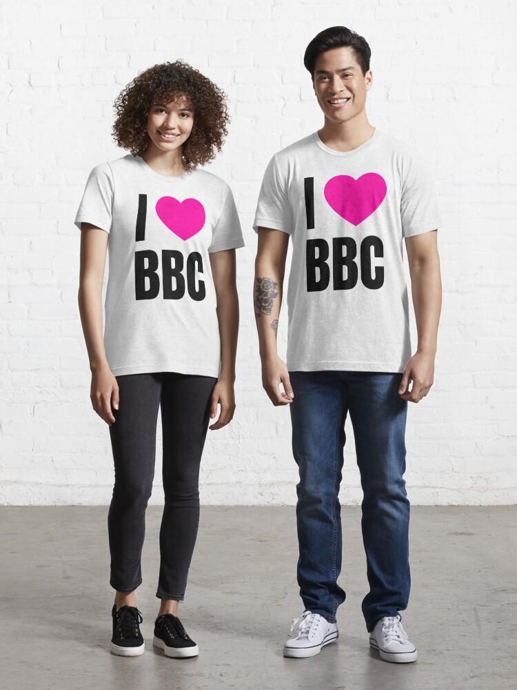 Klappe hagl kreativ I Love BBC" Essential T-Shirt for Sale by QCuLT | Redbubble