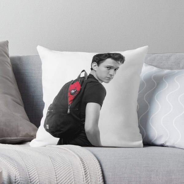 Tom Holland Throw Pillow