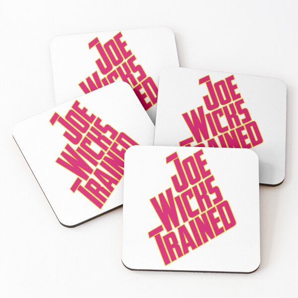 Item preview, Joe Wicks Trained Slogan Pink and Yellow designed and sold by digitalknight.