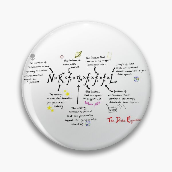 Item preview, The Drake Equation N designed and sold by DrTigrou.