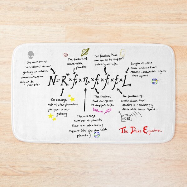 Item preview, The Drake Equation N designed and sold by DrTigrou.