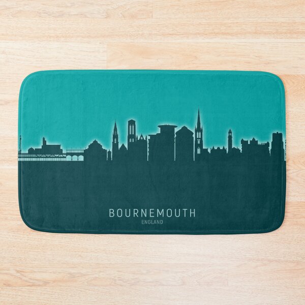 Item preview, Bournemouth England Skyline designed and sold by ArtPrints.