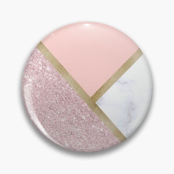 Item preview, Elegant geometric rose gold glitter white marble designed and sold by NaughtyCat.