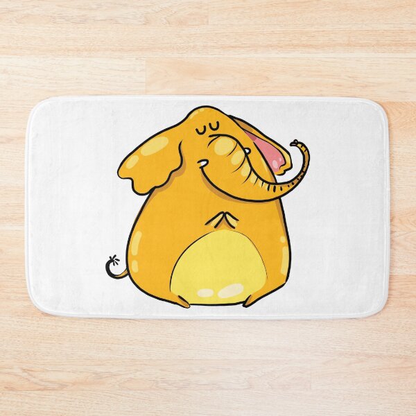 Item preview, Funny Yellow Elephant designed and sold by AnastasiaDesign.
