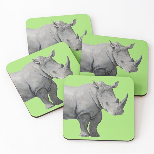 Item preview, WHITE RHINO designed and sold by BEATRIZ ABAITUA.