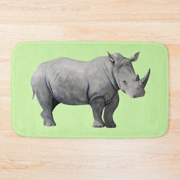 Item preview, WHITE RHINO designed and sold by BEATRIZ ABAITUA.