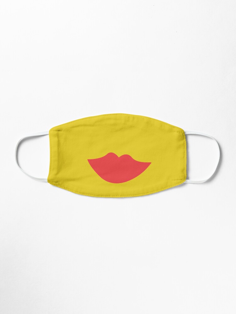 Red Hot Lips Mask By Juliechicago Redbubble