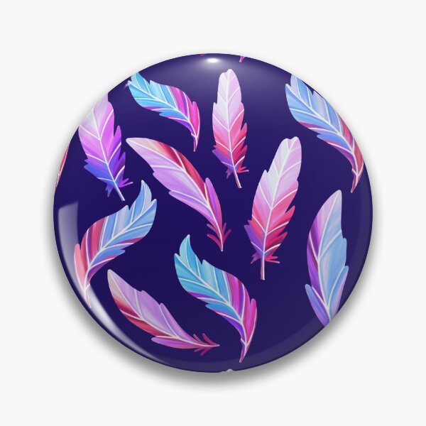 Item preview, Blue Bright feathers  designed and sold by Katbydesign.