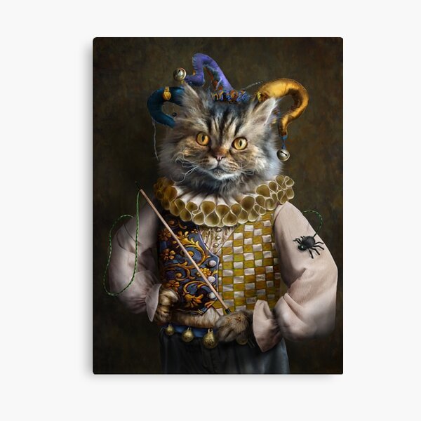 Cat Portrait - Hamish Canvas Print