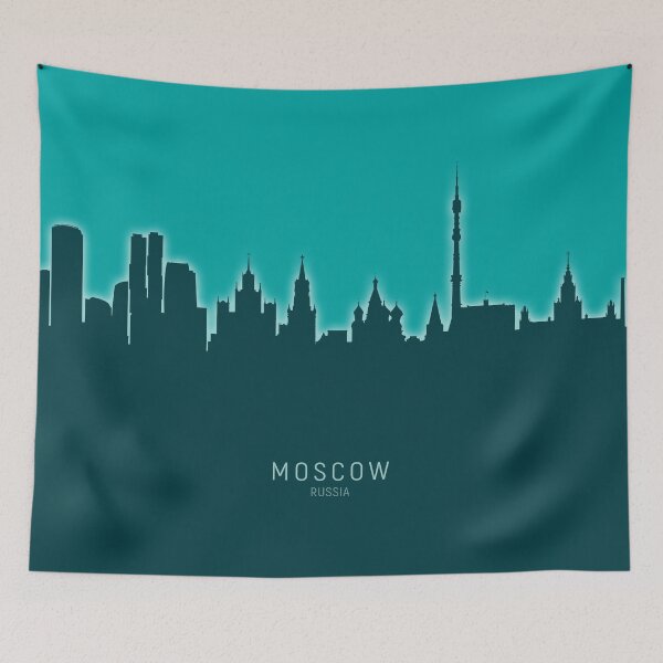 Item preview, Moscow Russia Skyline designed and sold by ArtPrints.