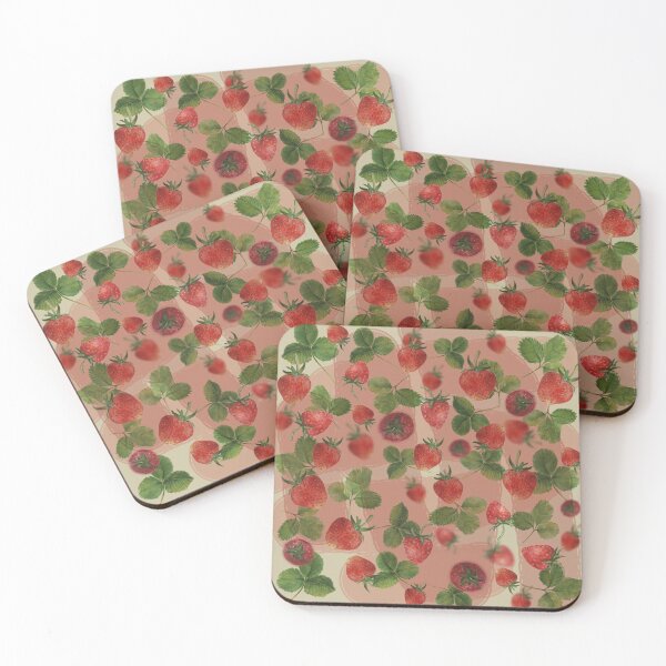 Item preview, Strawberries 1 pattern designed and sold by artemiostudio.