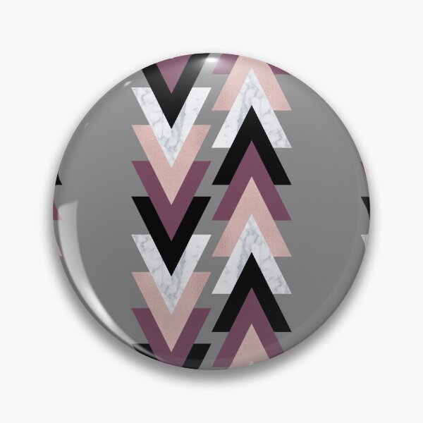 Item preview, Geometric pattern with faux rose gold and white marble  designed and sold by NaughtyCat.