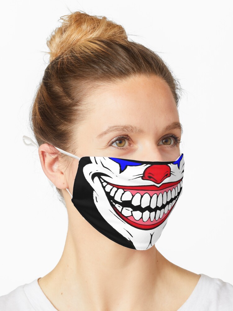 3d Schadel Joker Maske Von Alpachino35 Redbubble