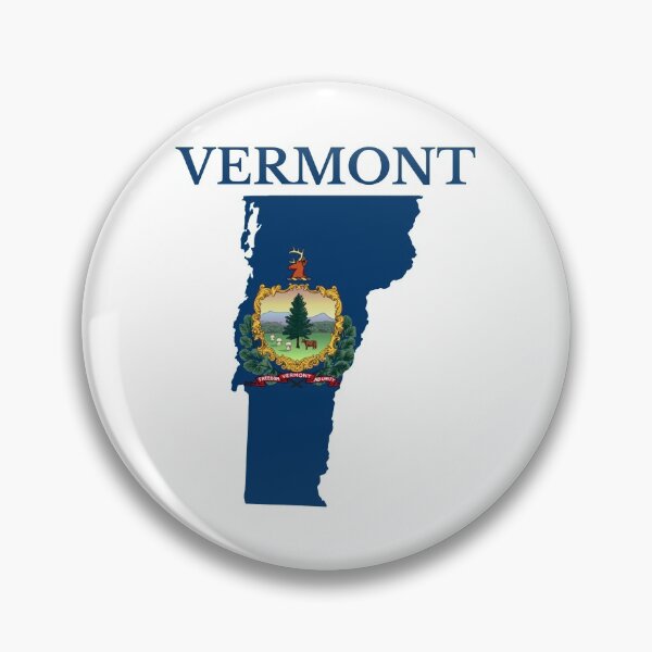 Item preview, Vermont State Flag Map designed and sold by marosharaf.