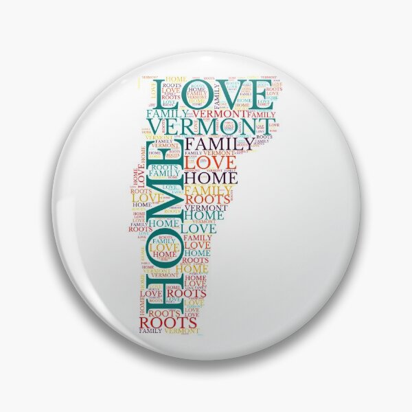 Item preview, Vermont State Home, Love, Roots and Family Map designed and sold by marosharaf.