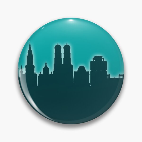 Item preview, Munich Germany Skyline designed and sold by ArtPrints.