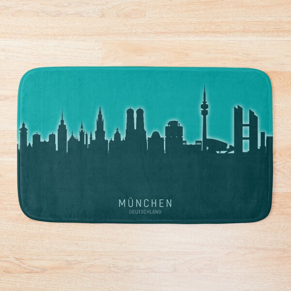 Item preview, Munich Germany Skyline designed and sold by ArtPrints.