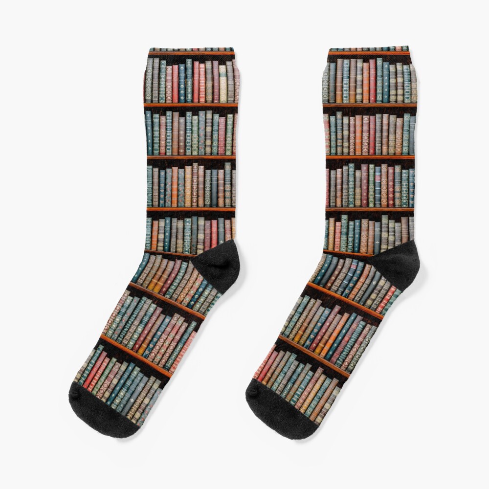 "The Library" Socks for Sale by GrandeDuc Redbubble