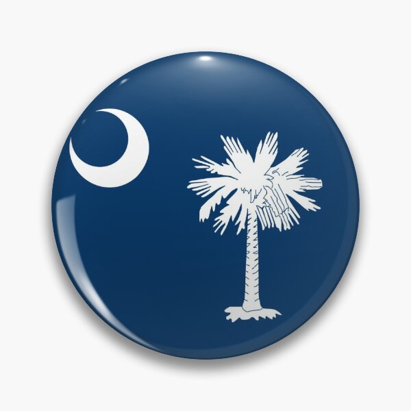 Item preview, South Carolina State Flag Blue & White Design designed and sold by TNDesignStudio.