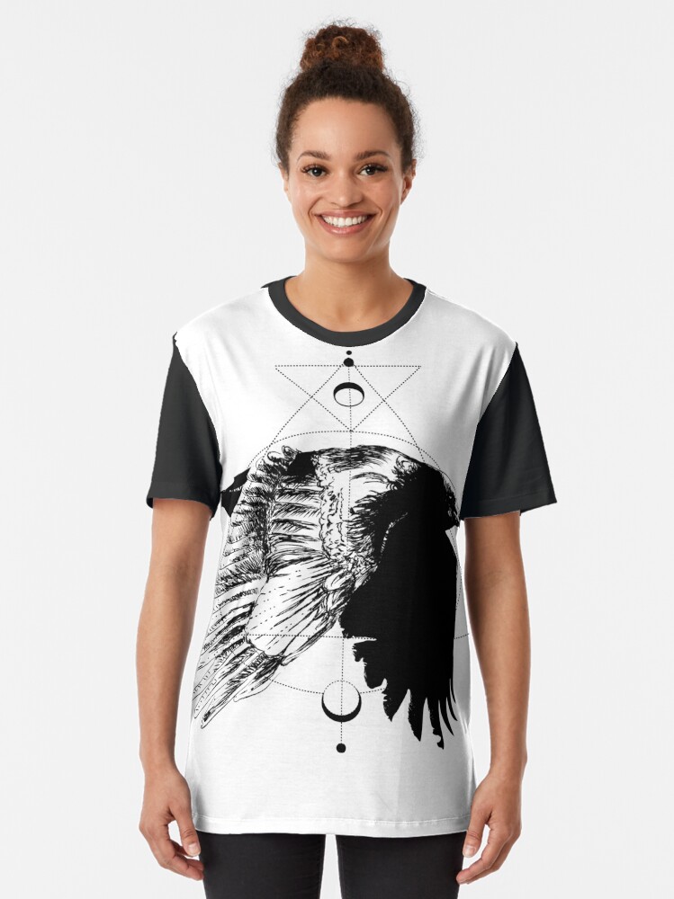 Rabe Redbubble by geometrisch\