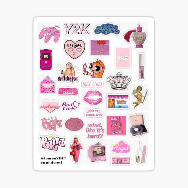 y2k pack stickers redbubble