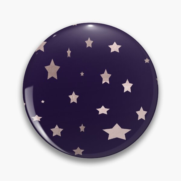Item preview, elegant rose gold stars on a purple background designed and sold by NaughtyCat.