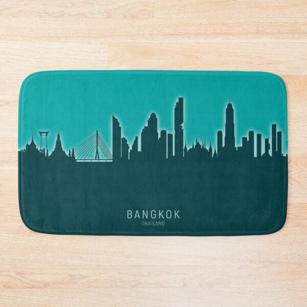 Item preview, Bangkok Thailand Skyline designed and sold by ArtPrints.