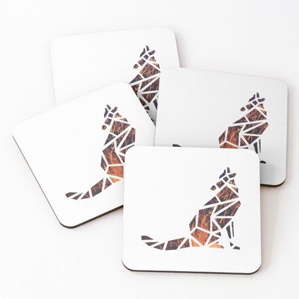 Item preview, Geometric wolf designed and sold by WildGeometric.