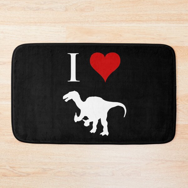 Item preview, I Love Dinosaurs - Iguanodon (white design) designed and sold by jezkemp.