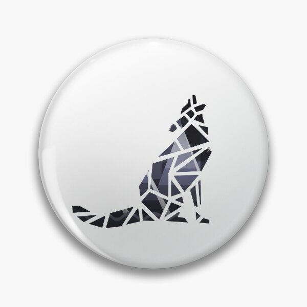 Item preview, Geometric wolf designed and sold by WildGeometric.