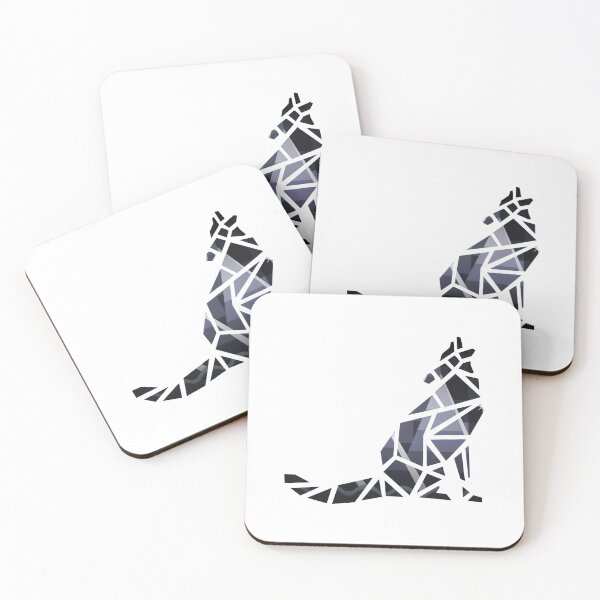 Item preview, Geometric wolf designed and sold by WildGeometric.