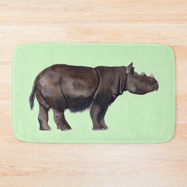 Item preview, SUMATRAN RHINO designed and sold by BEATRIZ ABAITUA.