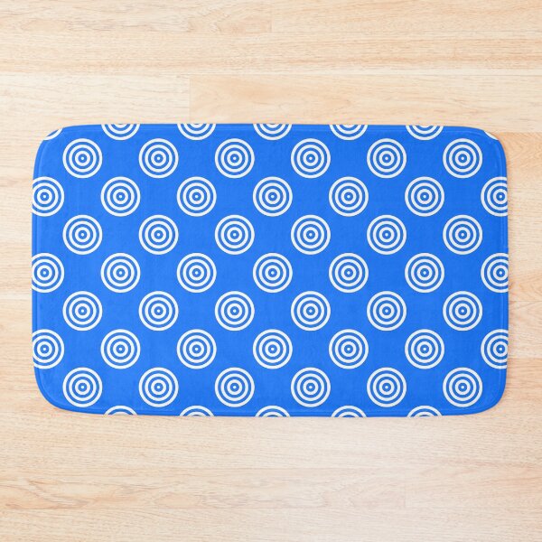 Item preview, Geometric Pattern: Rondel: White Blue designed and sold by Red Wolf.