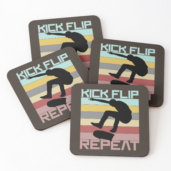 Item preview, Kick Flip Repeat (dark) designed and sold by AliceHuman.