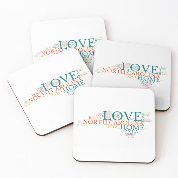 Item preview, North Carolina Home, Love, Roots and Family Map designed and sold by marosharaf.