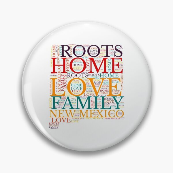 Item preview, New Mexico Home, Love, Roots and Family Map designed and sold by marosharaf.