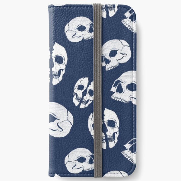 Skull pattern iPhone Wallet
