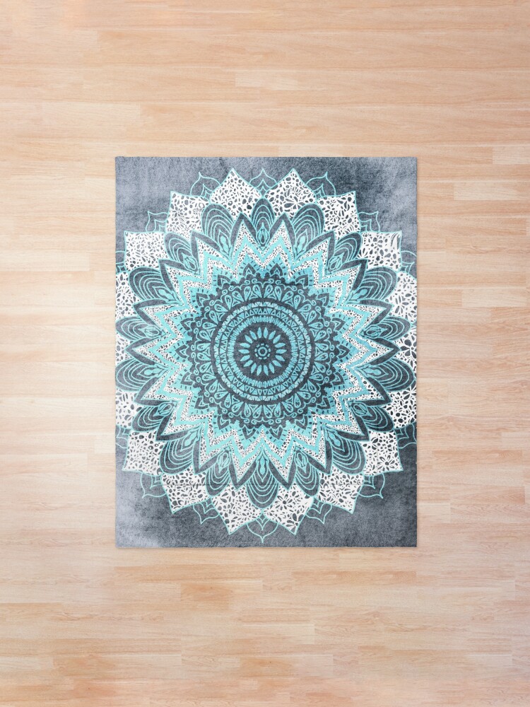 Alternate view of BOHOCHIC MANDALA IN BLUE Comforter