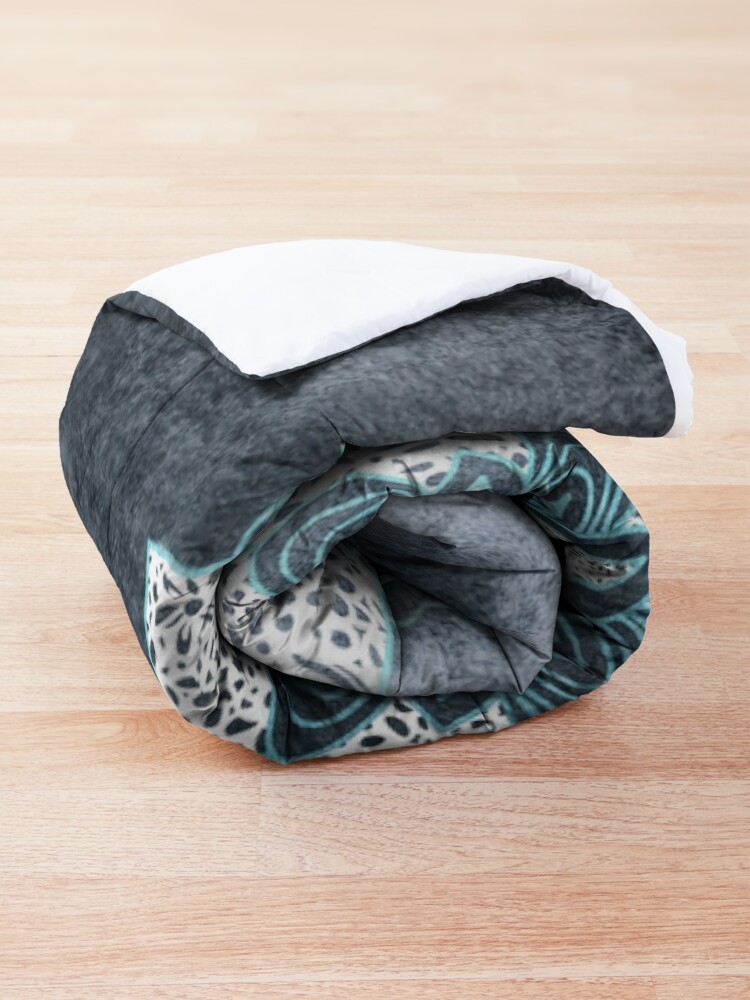 Alternate view of BOHOCHIC MANDALA IN BLUE Comforter