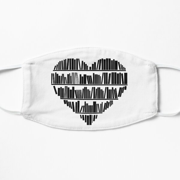 Book Lover II Flat Mask