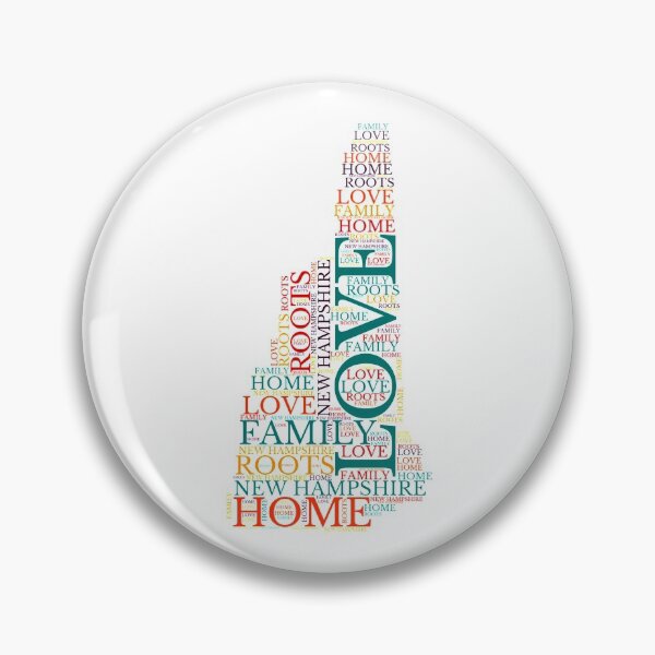 Item preview, New Hampshire Home, Love, Roots and Family Map designed and sold by marosharaf.