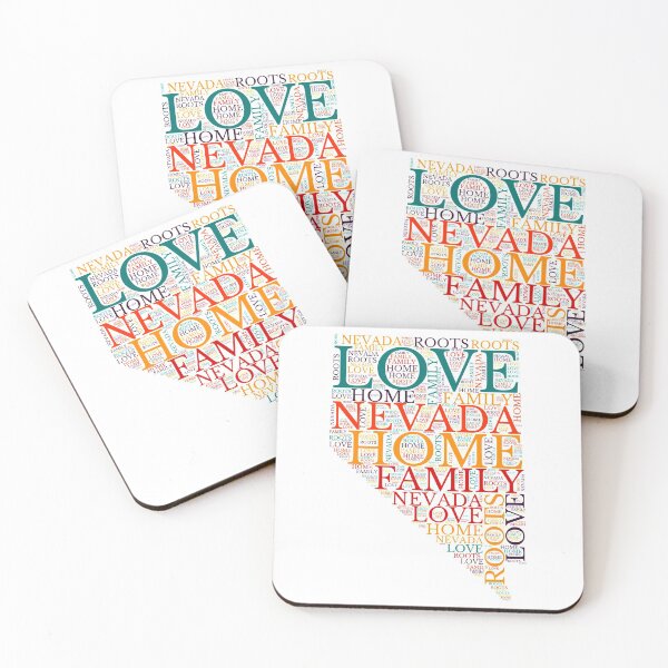 Item preview, Nevada Home, Love, Roots and Family Map designed and sold by marosharaf.