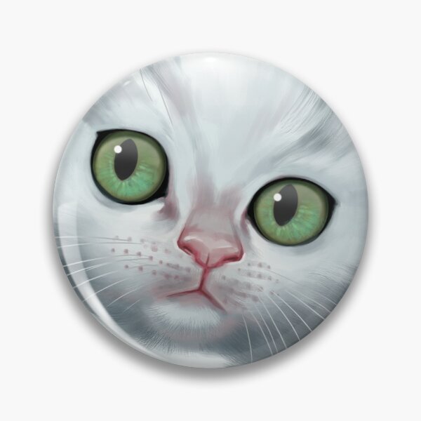Item preview, Cataclysm - Turkish Angora Kitten - Classic designed and sold by Iker Paz Studio.