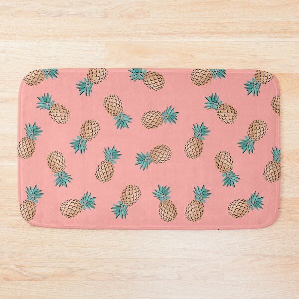 Item preview, Colorful gold pineapple pattern  designed and sold by NaughtyCat.